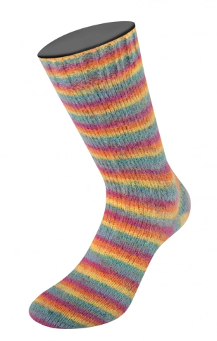 Пряжа Lana Grossa COSY SOCKS MULTI STRIPES фото 3