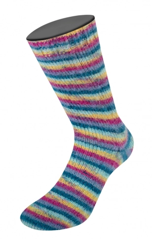 Пряжа Lana Grossa COSY SOCKS MULTI STRIPES фото 14